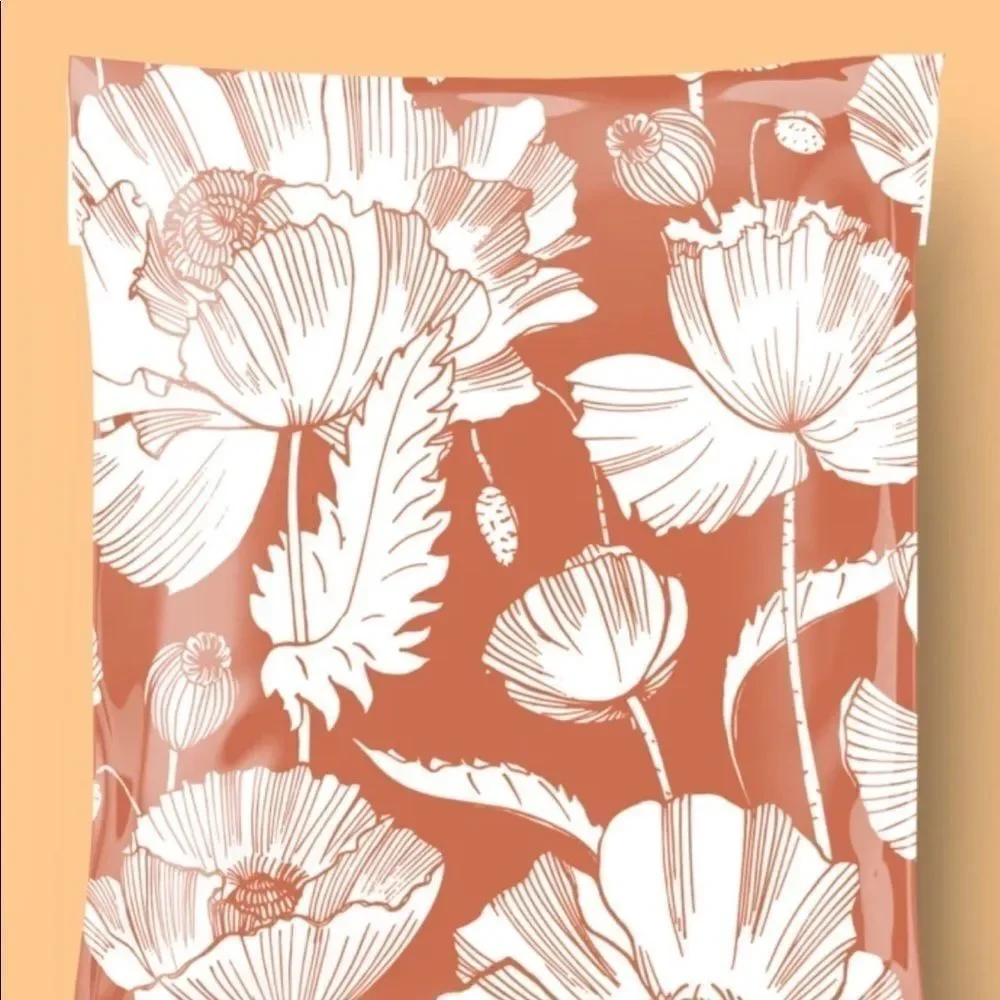 Poly Mailers MIX Fall 6x9 10x13 30pcs 30stickers